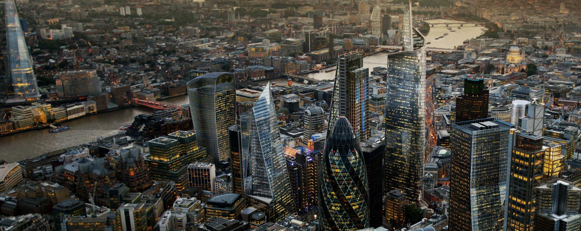 Countrywide development plc London skyline