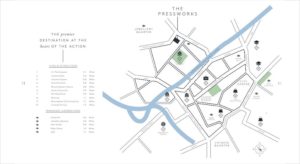 The Pressworks Birmingham Jewellery Quarter Location Map Countrywide Developments PLC